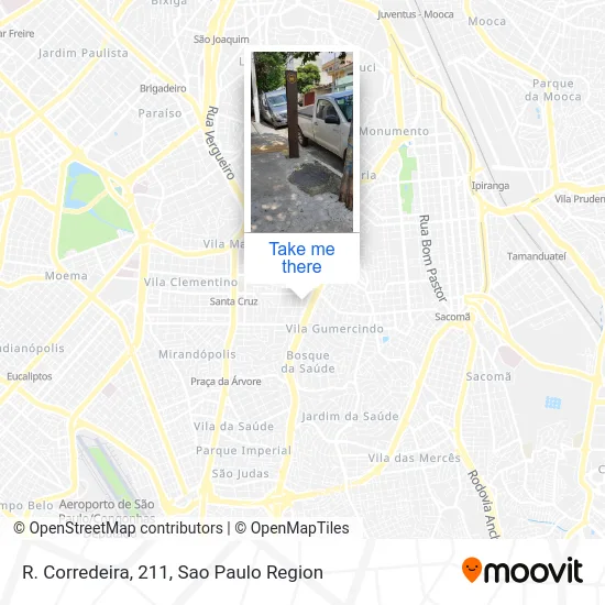R. Corredeira, 211 map