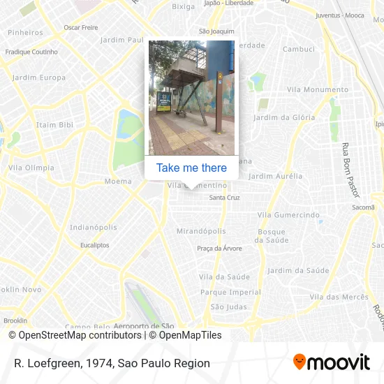 R. Loefgreen, 1974 map