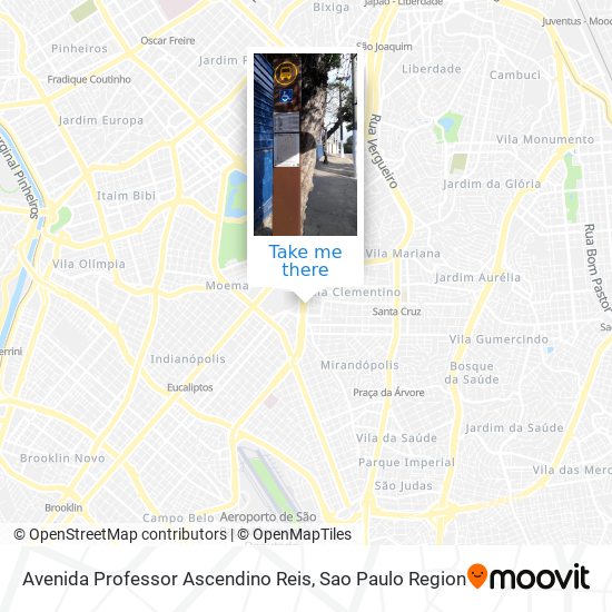 Avenida Professor Ascendino Reis map