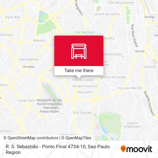 R. S. Sebastião - Ponto Final 4734-10 map