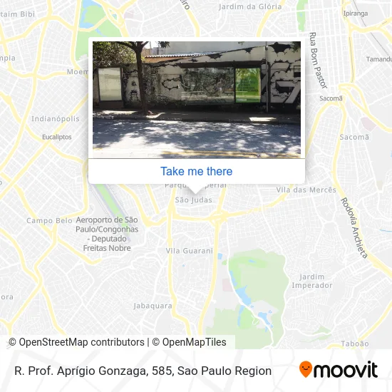 R. Prof. Aprígio Gonzaga, 585 map