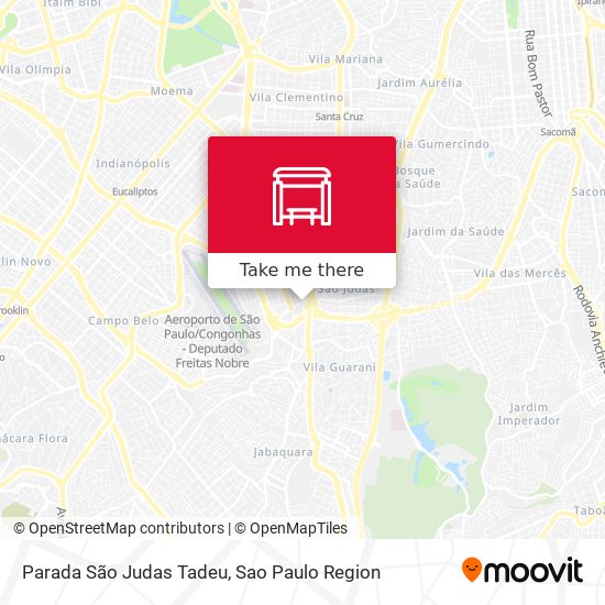 Parada São Judas Tadeu map