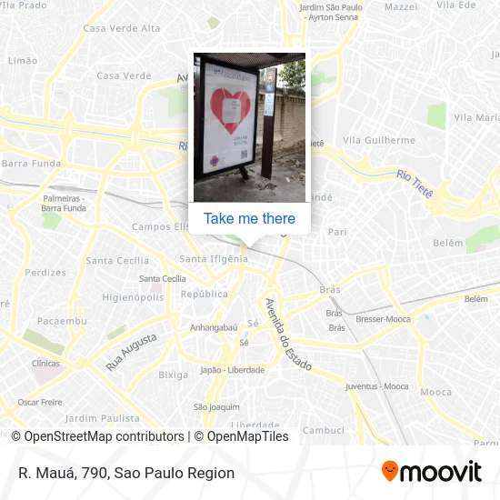 R. Mauá, 790 map