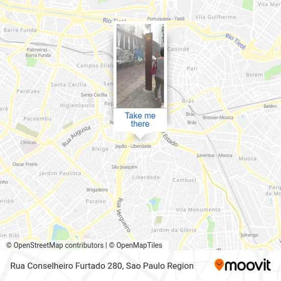 Rua Conselheiro Furtado 280 map