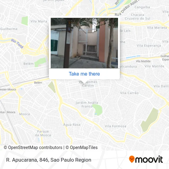 R. Apucarana, 846 map