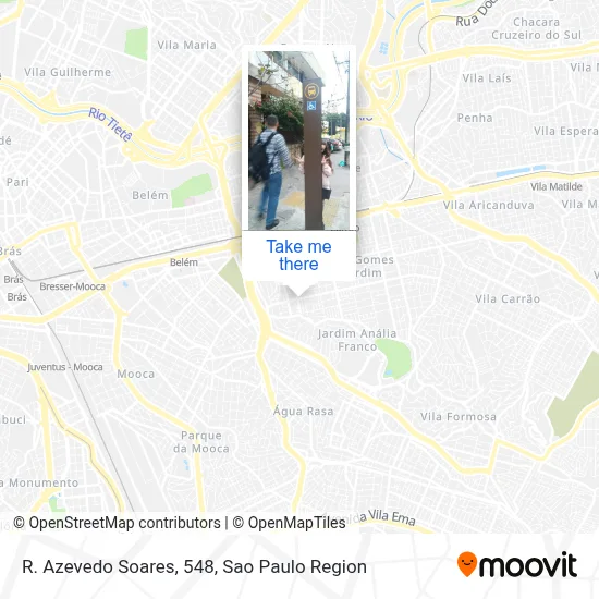 R. Azevedo Soares, 548 map