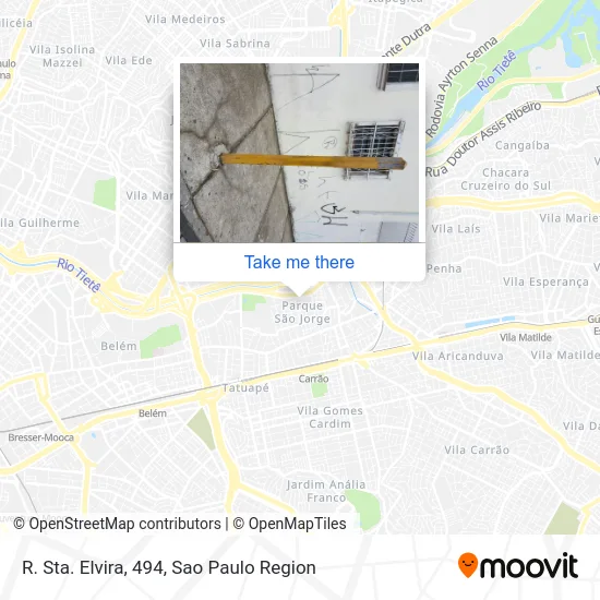 R. Sta. Elvira, 494 map