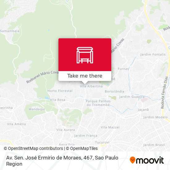 Av. Sen. José Ermírio de Moraes, 467 map