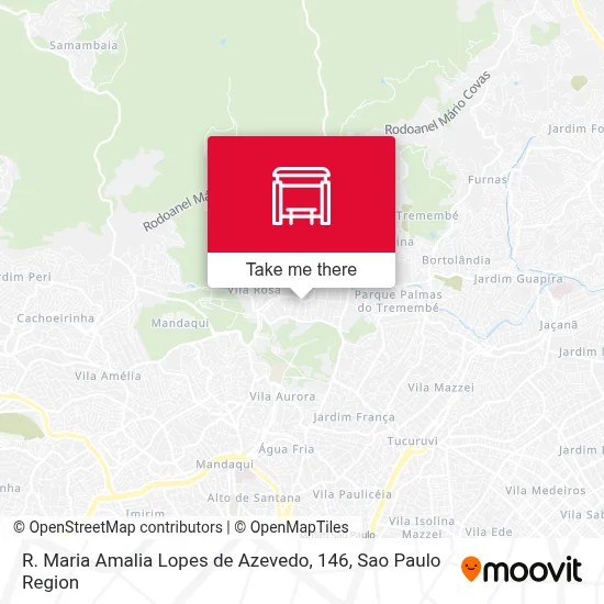 R. Maria Amalia Lopes de Azevedo, 146 map