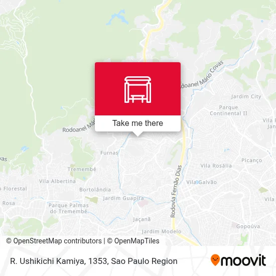 R. Ushikichi Kamiya, 1353 map