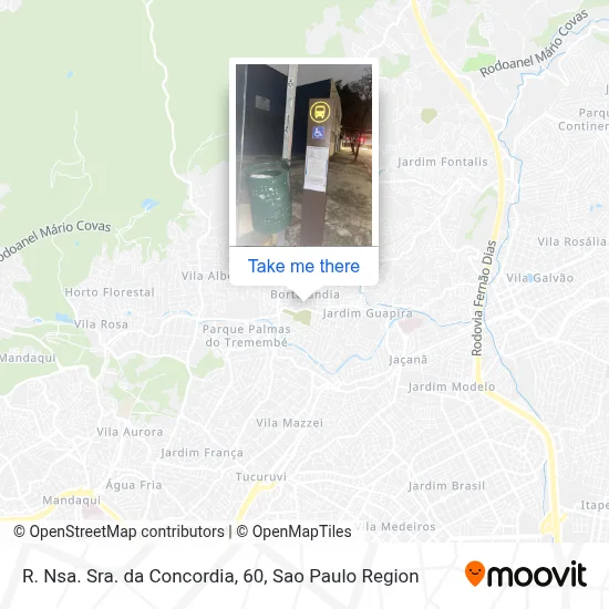 R. Nsa. Sra. da Concordia, 60 map