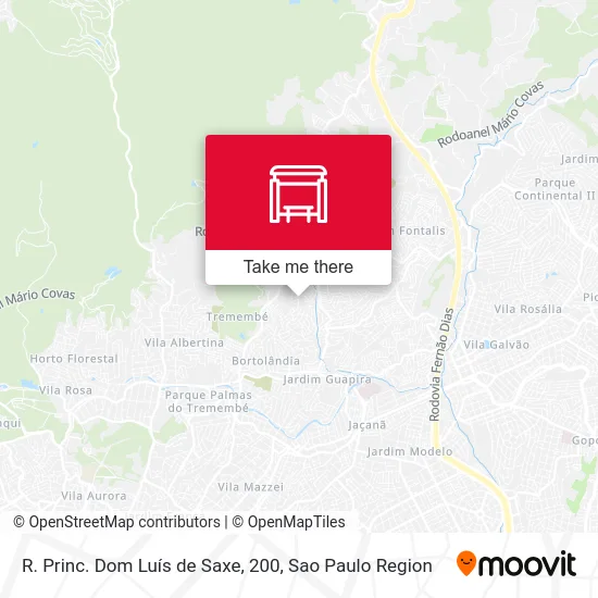 R. Princ. Dom Luís de Saxe, 200 map