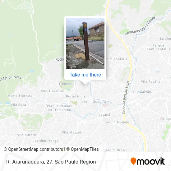 R. Ararunaquara, 27 map