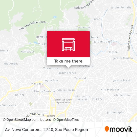Av. Nova Cantareira, 2740 map