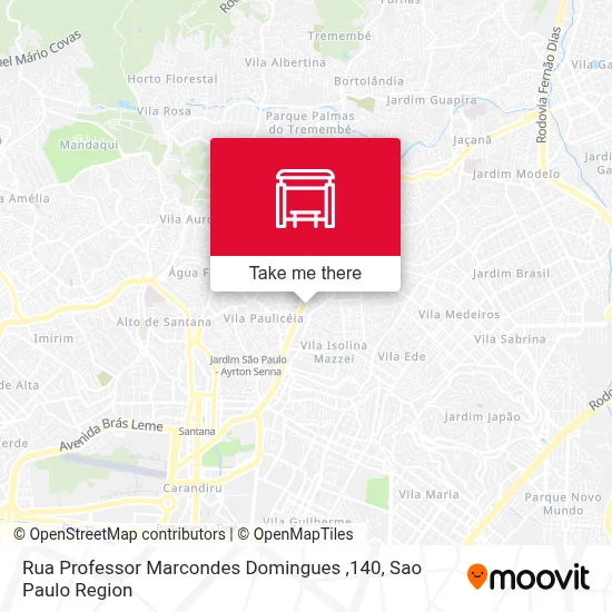Rua Professor Marcondes Domingues ,140 map