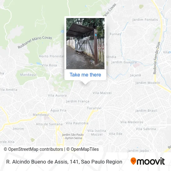 R. Alcindo Bueno de Assis, 141 map
