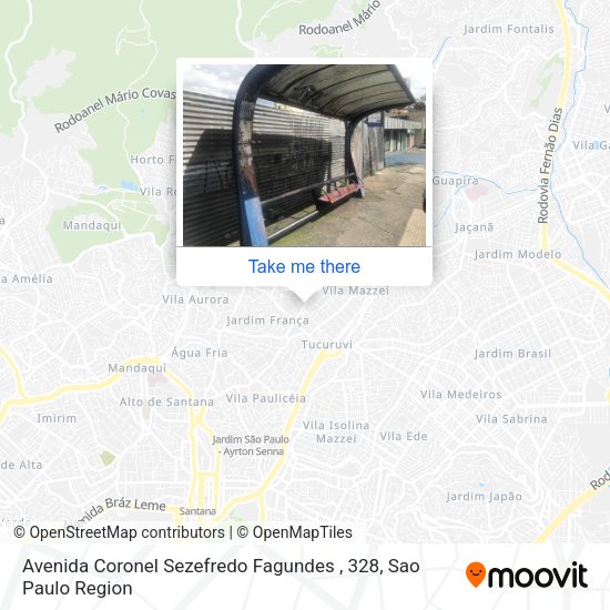 Avenida Coronel Sezefredo Fagundes , 328 map