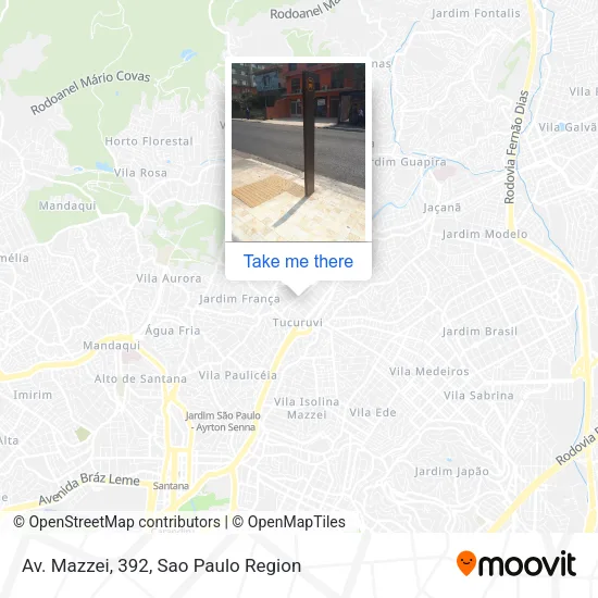 Av. Mazzei, 392 map
