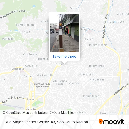 Rua Major Dantas Cortez, 43 map