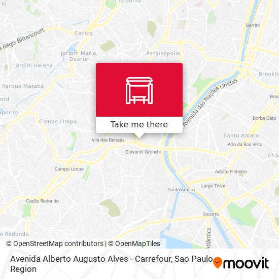 Avenida Alberto Augusto Alves - Carrefour map