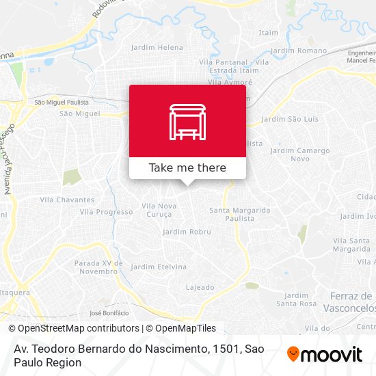 Av. Teodoro Bernardo do Nascimento, 1501 map