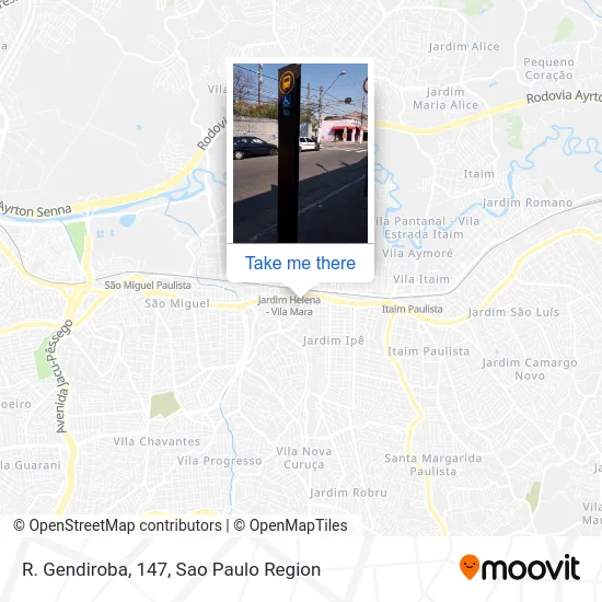 R. Gendiroba, 147 map