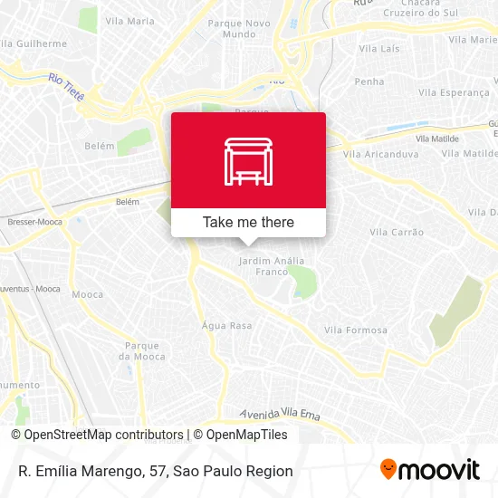 R. Emília Marengo, 57 map