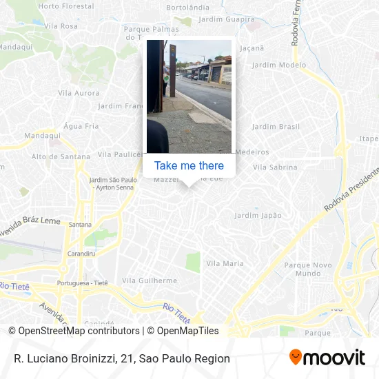 R. Luciano Broinizzi, 21 map