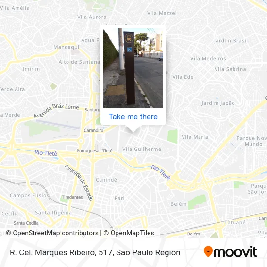 R. Cel. Marques Ribeiro, 517 map