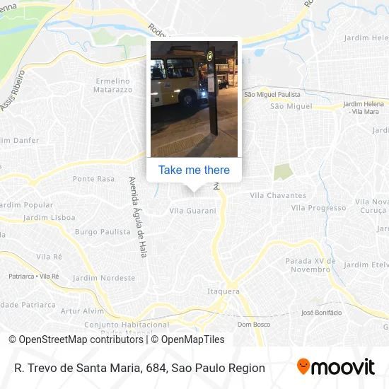 R. Trevo de Santa Maria, 684 map