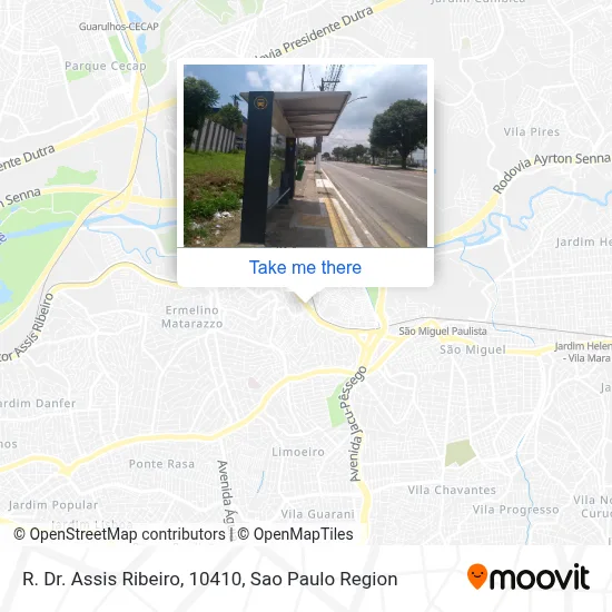 R. Dr. Assis Ribeiro, 10410 map