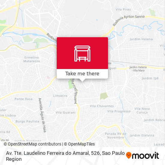 Av. Tte. Laudelino Ferreira do Amaral, 526 map