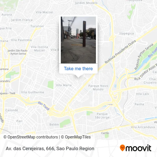 Av. das Cerejeiras, 666 map