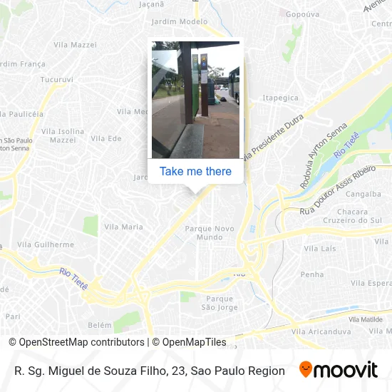 R. Sg. Miguel de Souza Filho, 23 map