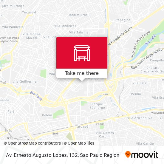 Av. Ernesto Augusto Lopes, 132 map
