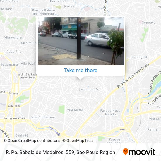 R. Pe. Saboia de Medeiros, 559 map