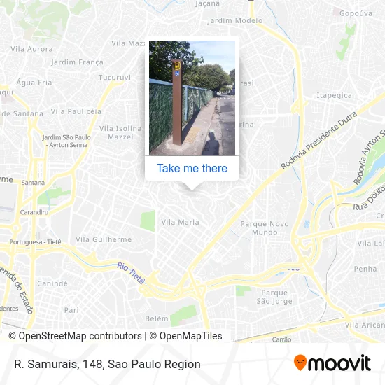 R. Samurais, 148 map