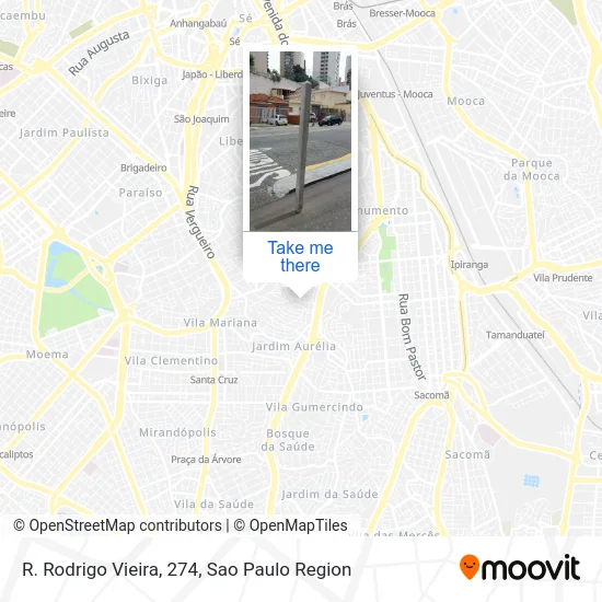 R. Rodrigo Vieira, 274 map