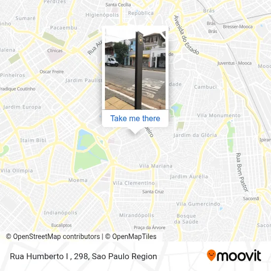 Rua Humberto I , 298 map