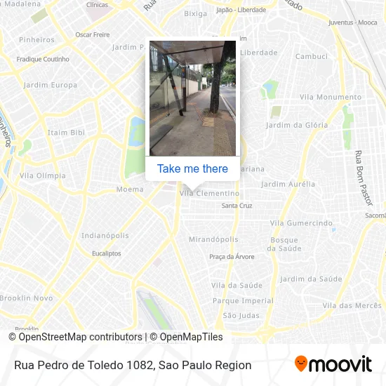 Rua Pedro de Toledo 1082 map