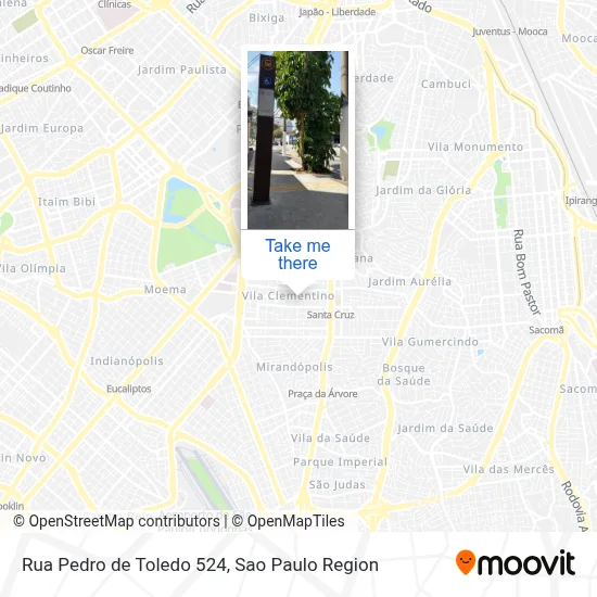 Rua Pedro de Toledo 524 map