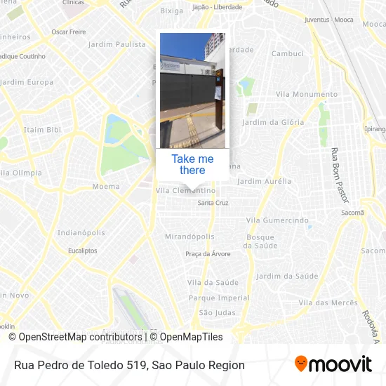 Rua Pedro de Toledo 519 map