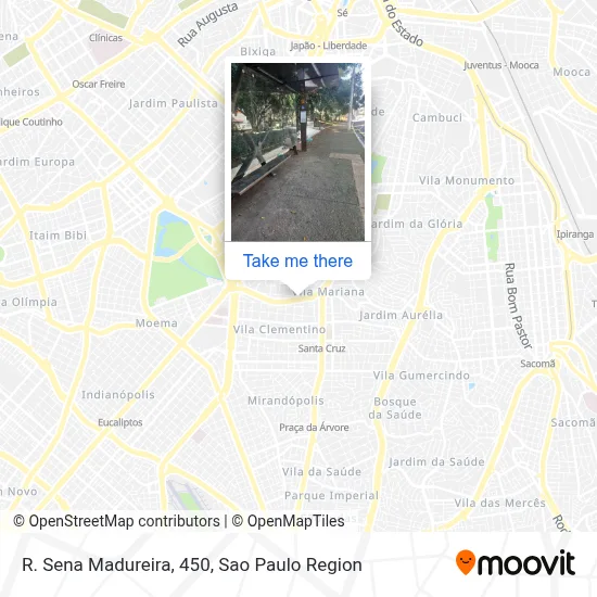 R. Sena Madureira, 450 map