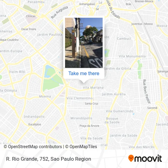 R. Rio Grande, 752 map