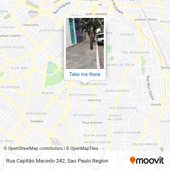 Rua Capitão Macedo 242 map