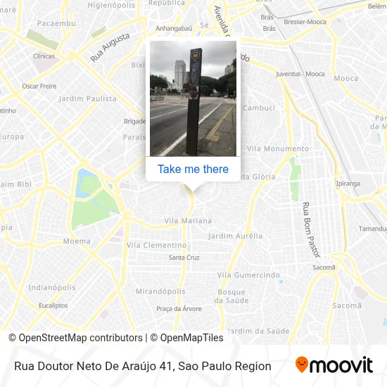 Rua Doutor Neto De Araújo 41 map