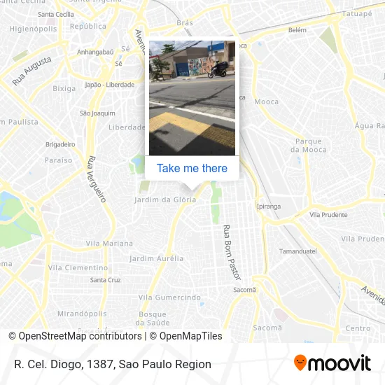 R. Cel. Diogo, 1387 map