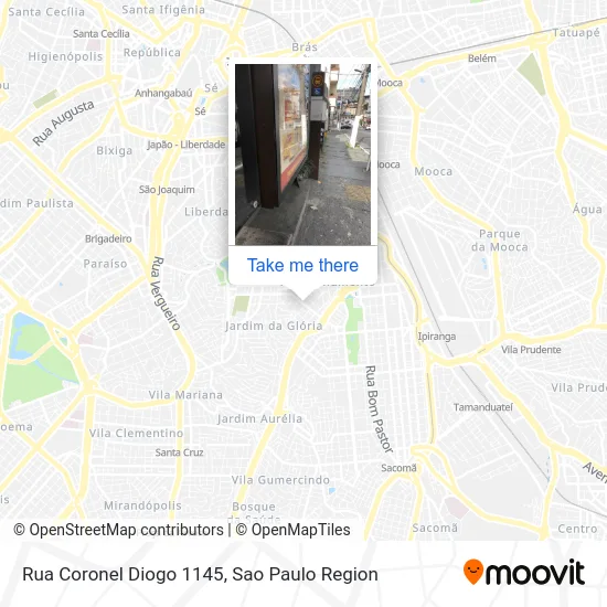 Rua Coronel Diogo 1145 map