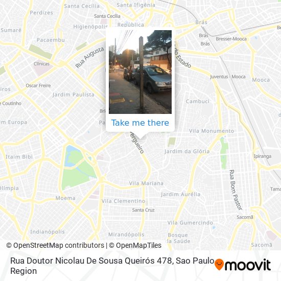 Rua Doutor Nicolau De Sousa Queirós 478 map