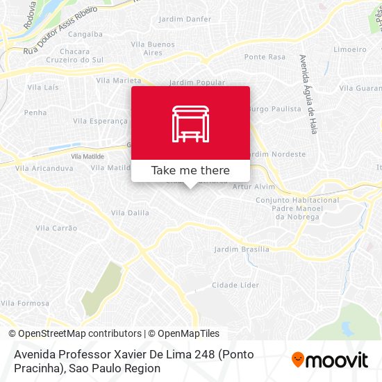 Avenida Professor Xavier De Lima 248 (Ponto Pracinha) map